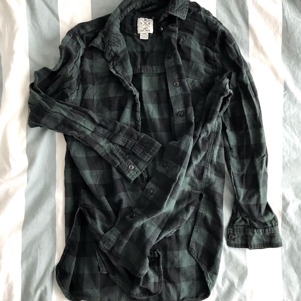 Green flanel